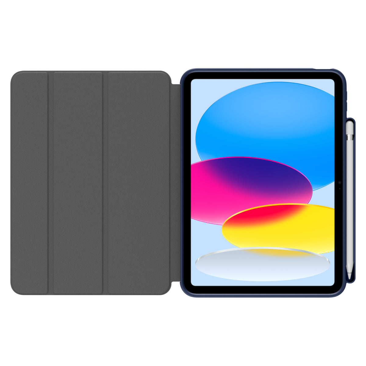 MUSE - Apple iPad (A16) / iPad (10th gen) Folio Case - Clear / Blue