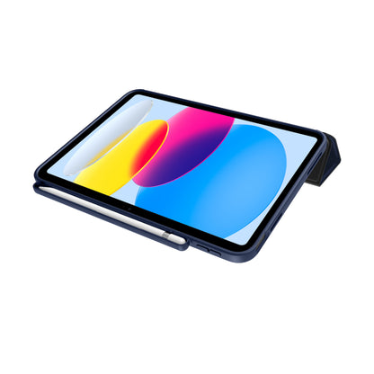 MUSE - Apple iPad (A16) / iPad (10th gen) Folio Case - Clear / Blue
