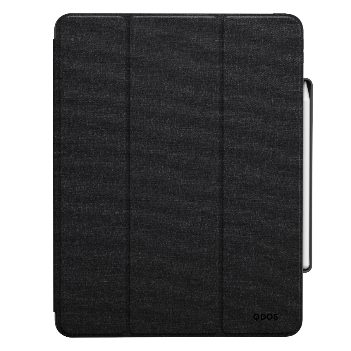 MUSE - Apple iPad Air 13-inch (M3/M2) / iPad Pro 12.9-inch (4th/3rd/2nd/1st gen) Folio Case - Clear / Grey