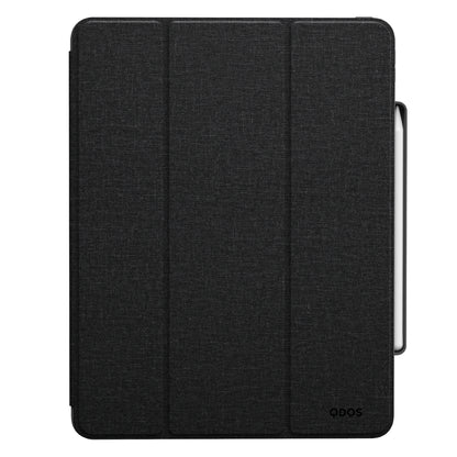MUSE - Apple iPad Air 13-inch (M3/M2) / iPad Pro 12.9-inch (4th/3rd/2nd/1st gen) Folio Case - Clear / Grey