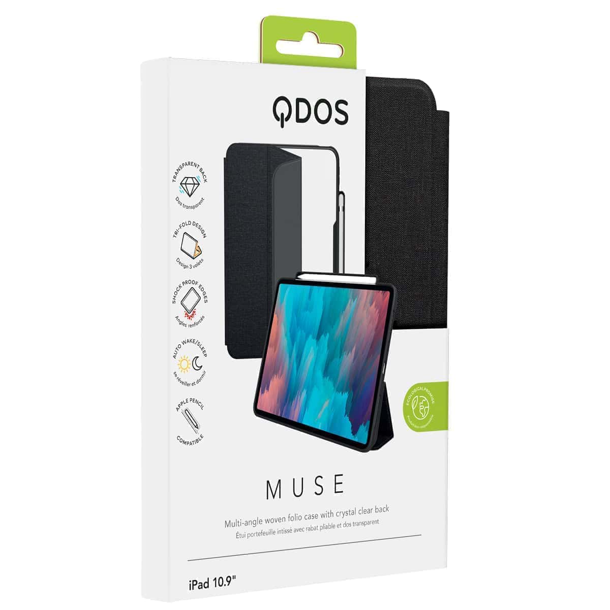 MUSE - Apple iPad (A16) / iPad (10th gen) Folio Case - Clear / Blue