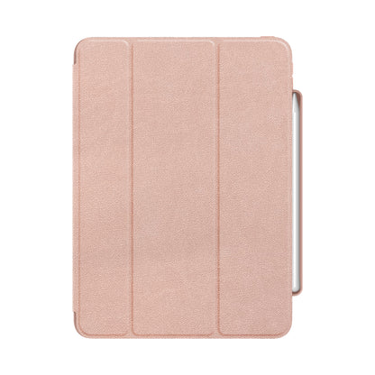 MUSE - Apple iPad Air 11-inch (M3/M2) / iPad Air (5th/4th gen) / iPad Pro 11-inch (4th/3rd/2nd/1st gen) Folio Case - Clear / Pink