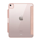 MUSE - Apple iPad Air 11-inch (M3/M2) | iPad Air (5th/4th gen) | iPad Pro 11-inch (4th/3rd/2nd/1st gen) Folio Case - Clear / Pink