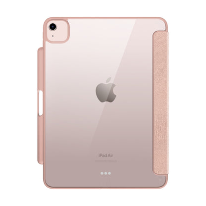 MUSE - Apple iPad Air 11-inch (M3/M2) / iPad Air (5th/4th gen) / iPad Pro 11-inch (4th/3rd/2nd/1st gen) Folio Case - Clear / Pink