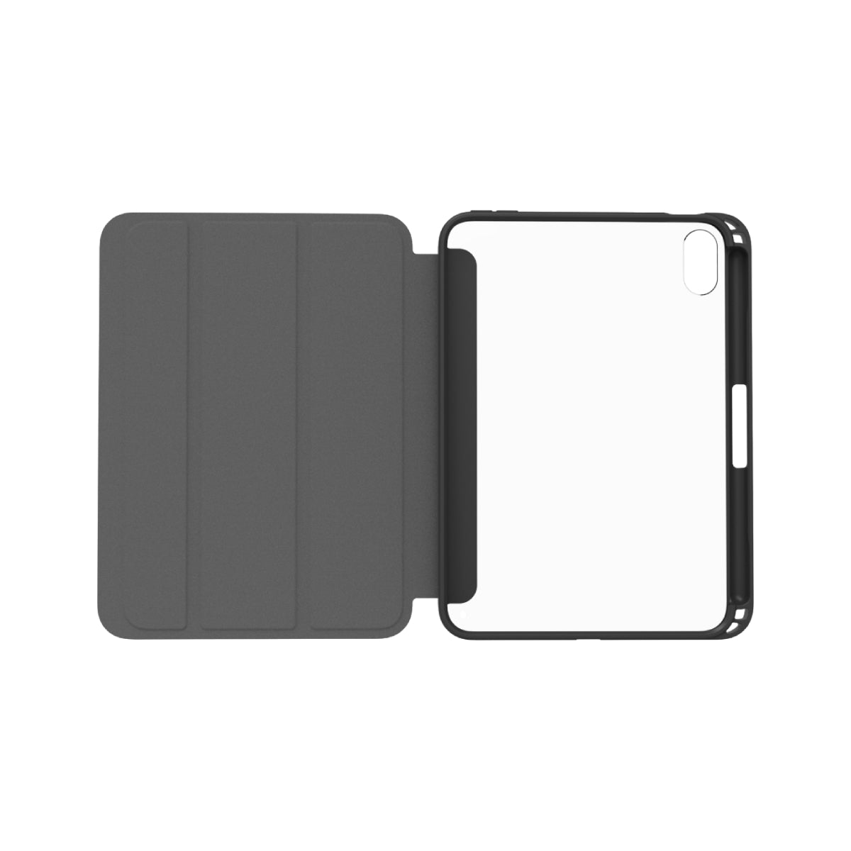 MUSE - Apple iPad mini (6th gen) Folio Case - Clear / Grey