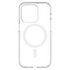 Hybrid Force + Snap - Apple iPhone 14 Pro Case MagSafe Compatible - Clear, Rear View Transparent Back Without Phone