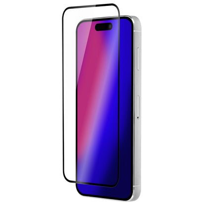 OptiGuard Glass Protect Plus - iPhone 14 Pro Screen Protector - Clear / Black Frame