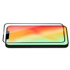 OptiGuard Glass Protect Plus - iPhone 14 Plus Screen Protector - Clear / Black Frame