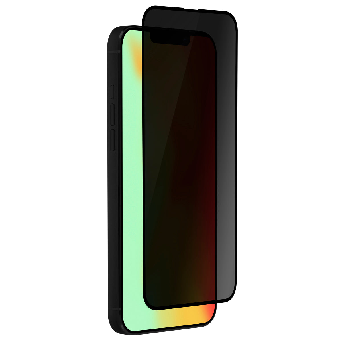 OptiGuard Glass Privacy - iPhone 14 Plus Privacy Screen Protector - Privacy Black