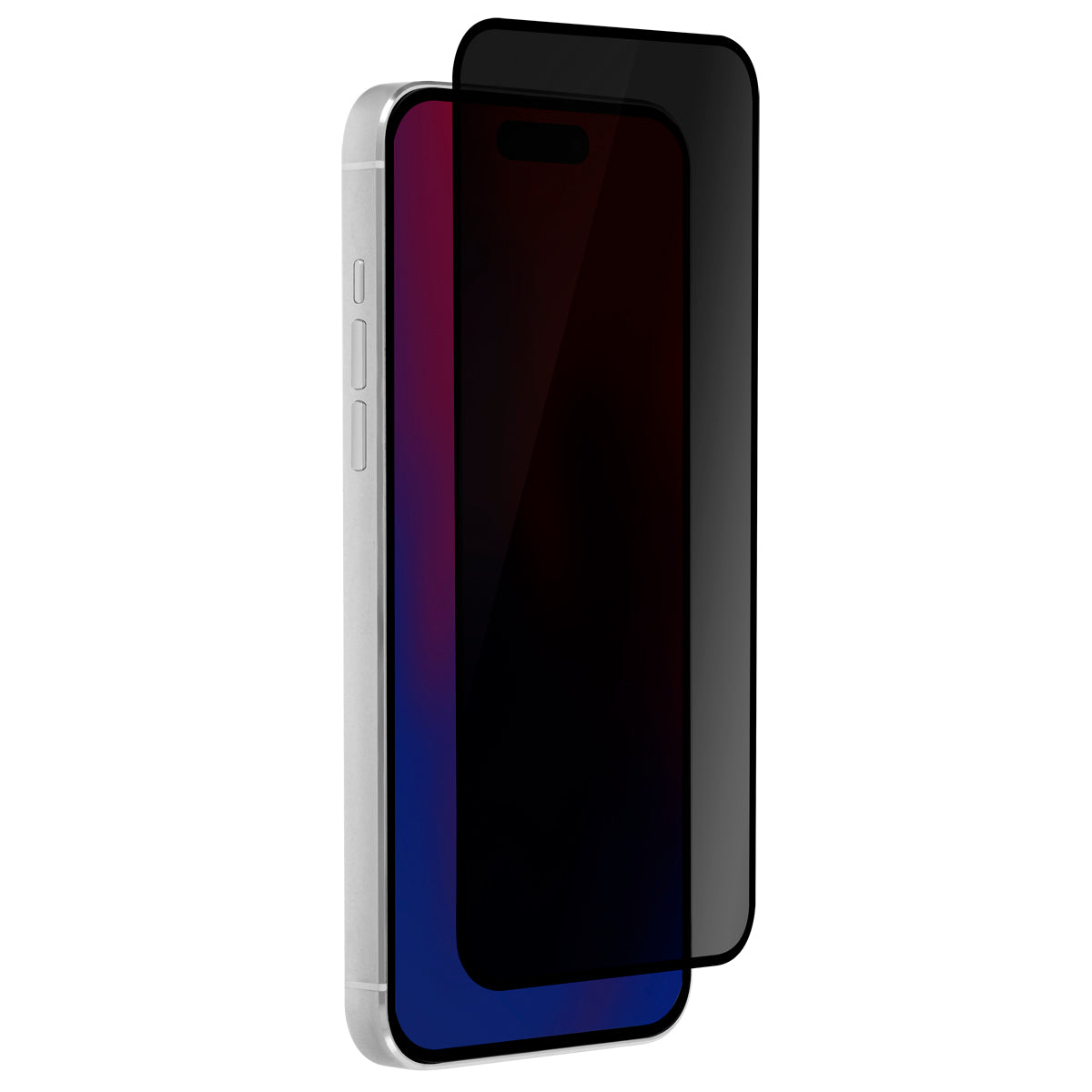 OptiGuard Glass Privacy - iPhone 14 Pro Max Privacy Screen Protector - Privacy Black