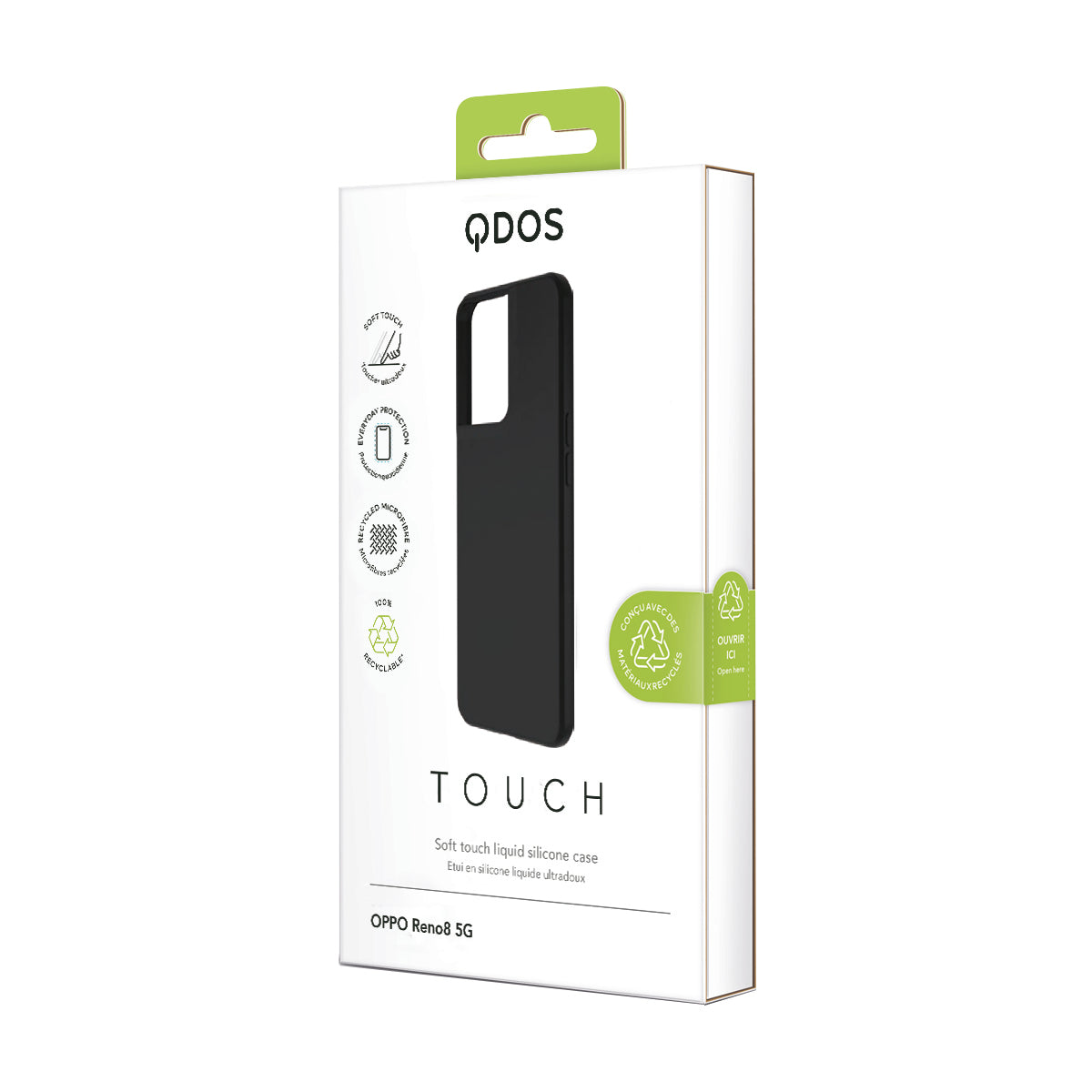 Touch Case for OPPO Reno8 5G - Black